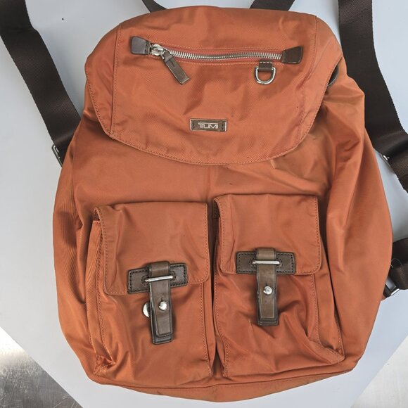 TUMI midsize Backpack (burnt orange) - Picture 2 of 16